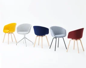 AAC 21 Chair Soft aluminium, Steelcut Trio 716