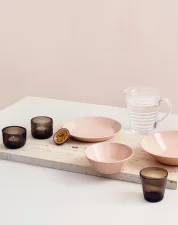 Valkea Tealight Candleholder, linen