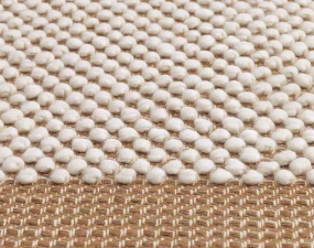 Pebble Rug 240x170, burnt orange