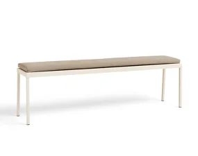 Balcony Bench Cushion 163.5 cm, beige yeast