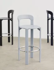 Rey Bar Stool, slate blue
