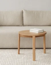 Passage Lounge Table Ø50, natural oak