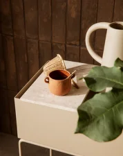 Tray for Plant Box, beige marble