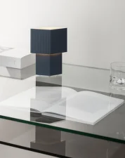 Romb Mini Table Lamp, blue stone