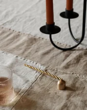 Twist Candle Snuffer, brass