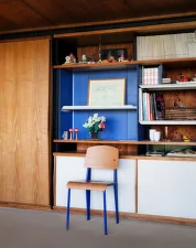 Standard Chair, bleu marcoule