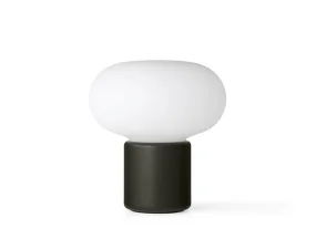 Karl-Johan Portable Table Lamp, forest green