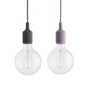 E27 Pendant Lamp, dark green
