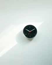 Wall Clock, black