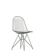 Wire Chair DKR, dark green