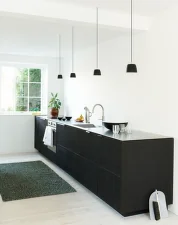 Tub Lamp Ø13, black