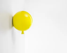 Memory Wall 250 PC881 Lamp, yellow