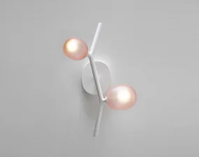Ivy Wall 2 PC1218 Lamp, light pink / white