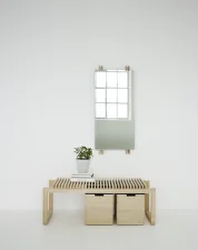 Cutter Mirror, oak