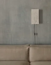 Argilla Wall Lamp, marble white