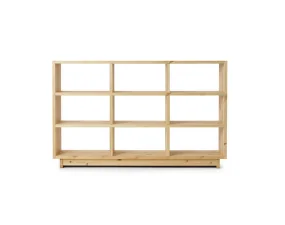 Plank Bookcase High, pine