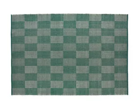 Check Rug 170x240 cm, green