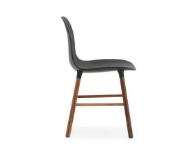 Form Chair Walnut, black