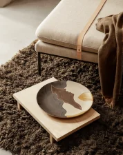 Kona Side Table, natural oak