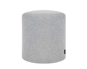 Folk Pouf Tall, univerzal grey wool