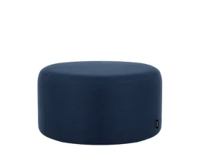 Folk Pouf Low, evening blue