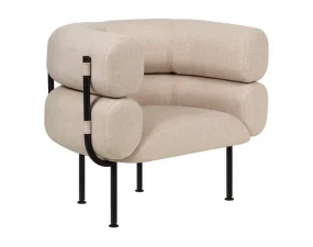 Ubi Armchair, classic beige wool