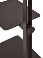 Museum Side Table, dark brown