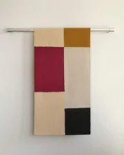 Ethan Cook Flat Works Rug 80x250, double stack