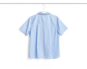 Outline Pyjama Short Sleeve Shirt S/M, soft blue