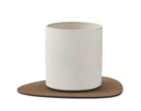Curve Nupo Glass Mat, brown