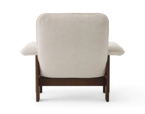 Brasilia Lounge Chair, Moss 0011/dark stained oak