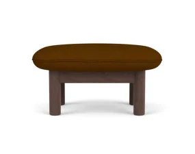 Brasilia Ottoman, Baru 0450/dark stained oak