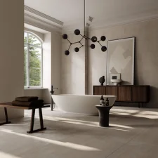 Drop Chandelier Globe, burned black (5m)