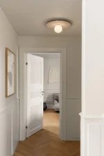 Liila Muuse Wall/Ceiling Light Medium, white/opal