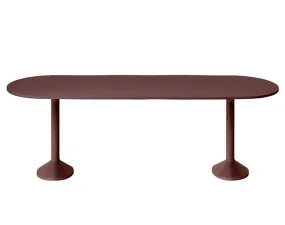 Midst Conference Table 140x460, dark red