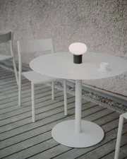May Bistro Table Round, light grey