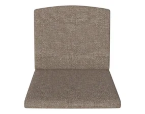 Patio Seat and back Cushion for dining chair, dark beige