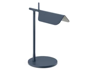 Tab Table Lamp, matte blue