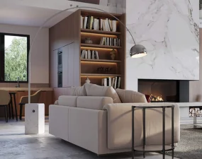 Arco Floor Lamp, steel
