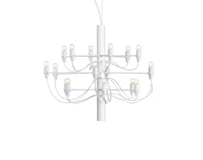 2097/18 Suspension Clear Bulbs, matte white