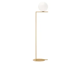 IC F2 Floor Lamp, brass