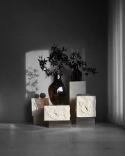 Bakku Vase Big, smoked forest