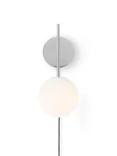 TR Bulb Suspended, polished steel