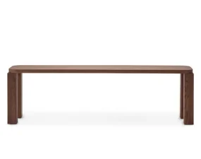 Atlas Bench 150x32, fumed oak