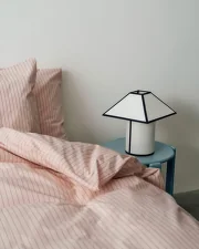 Ava Pyramid Table Lamp 290, white