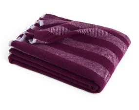 Duo Throw, plum