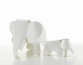 Eames Elephant Small RE, white