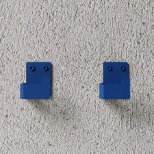 Bath Hooks, Set of 2, blue