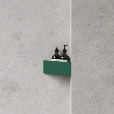 Bath Shelf Corner, green