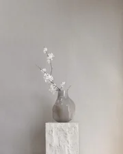 Bakku Vase Medio, smoked desert